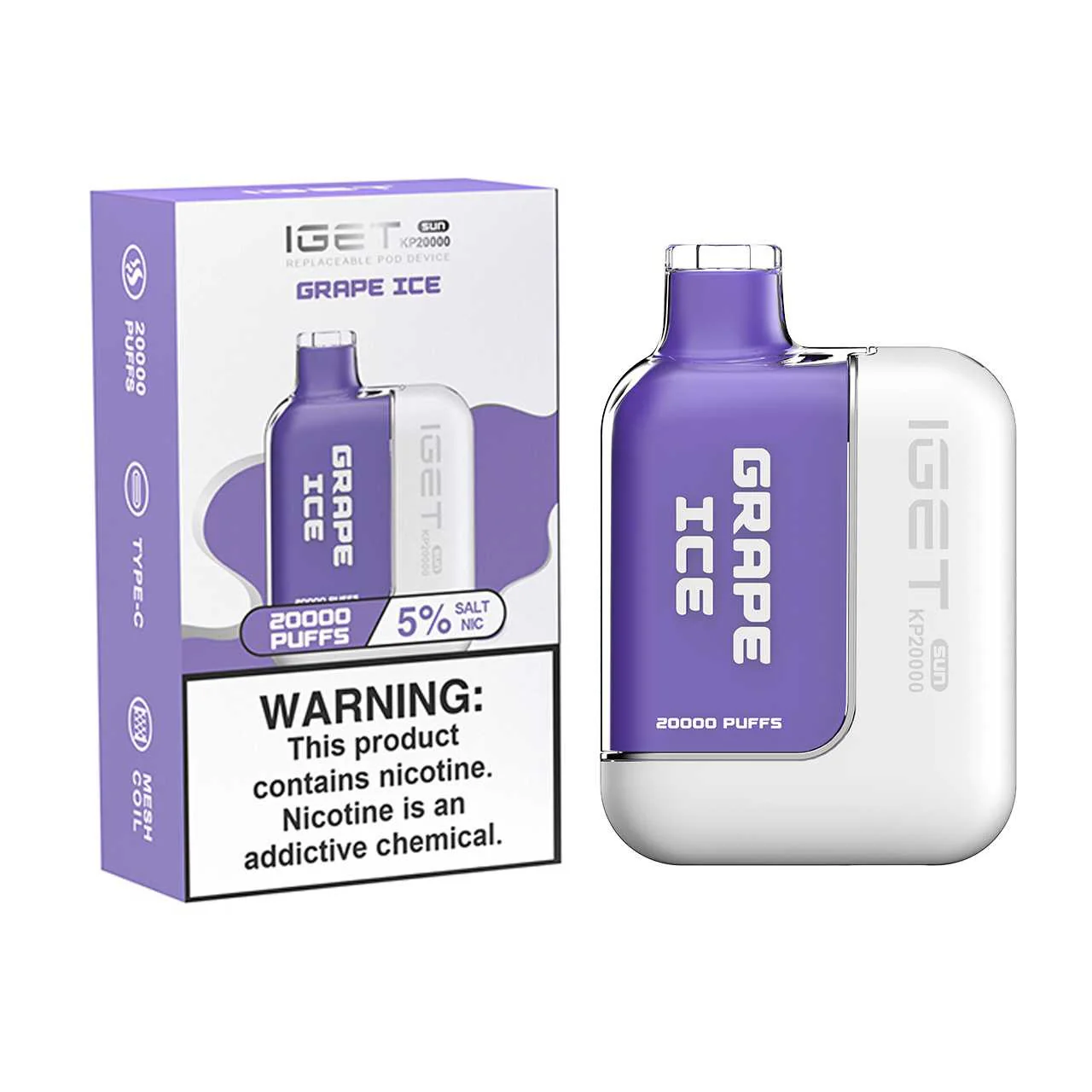 iGET KP20000 Replaceable Pod Device - Image 6
