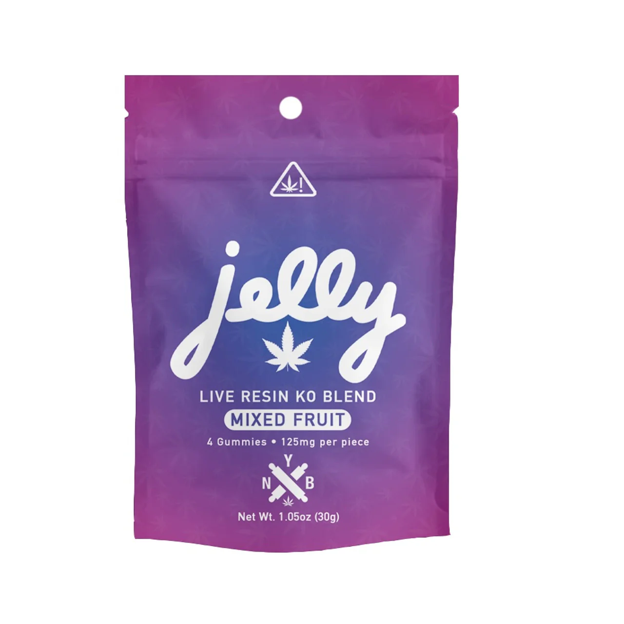 Jelly Delta 8 THC Live Resin Gummies 125mg (4ct) - Image 2