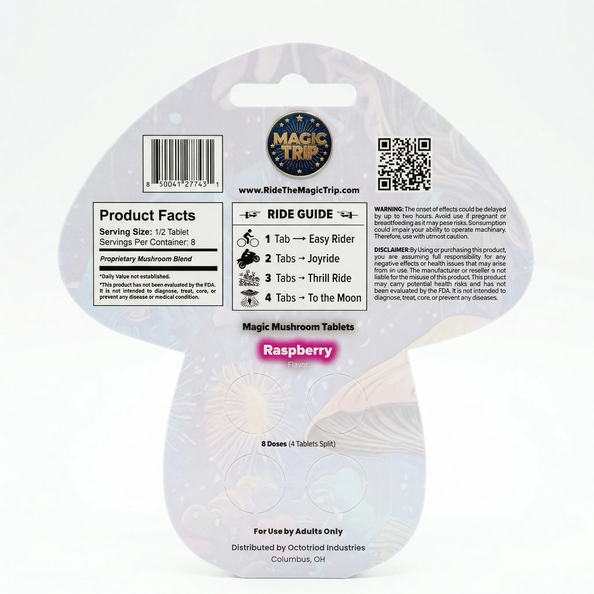 Magic Trip Magic Mushroom Tablets (4Ct) - Image 2