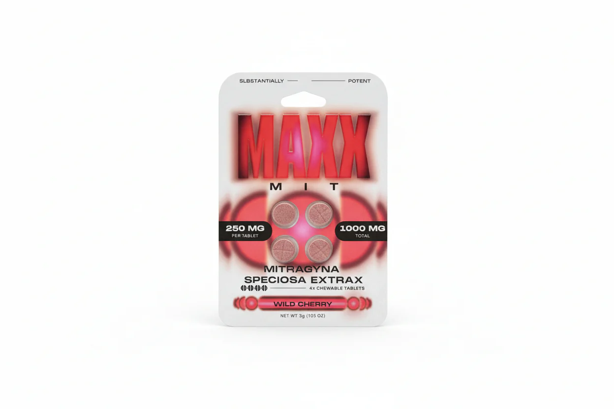 Maxx MIT Mitragyna Speciosa Extrax Kratom Tablets 1000MG (4Ct) - Image 3