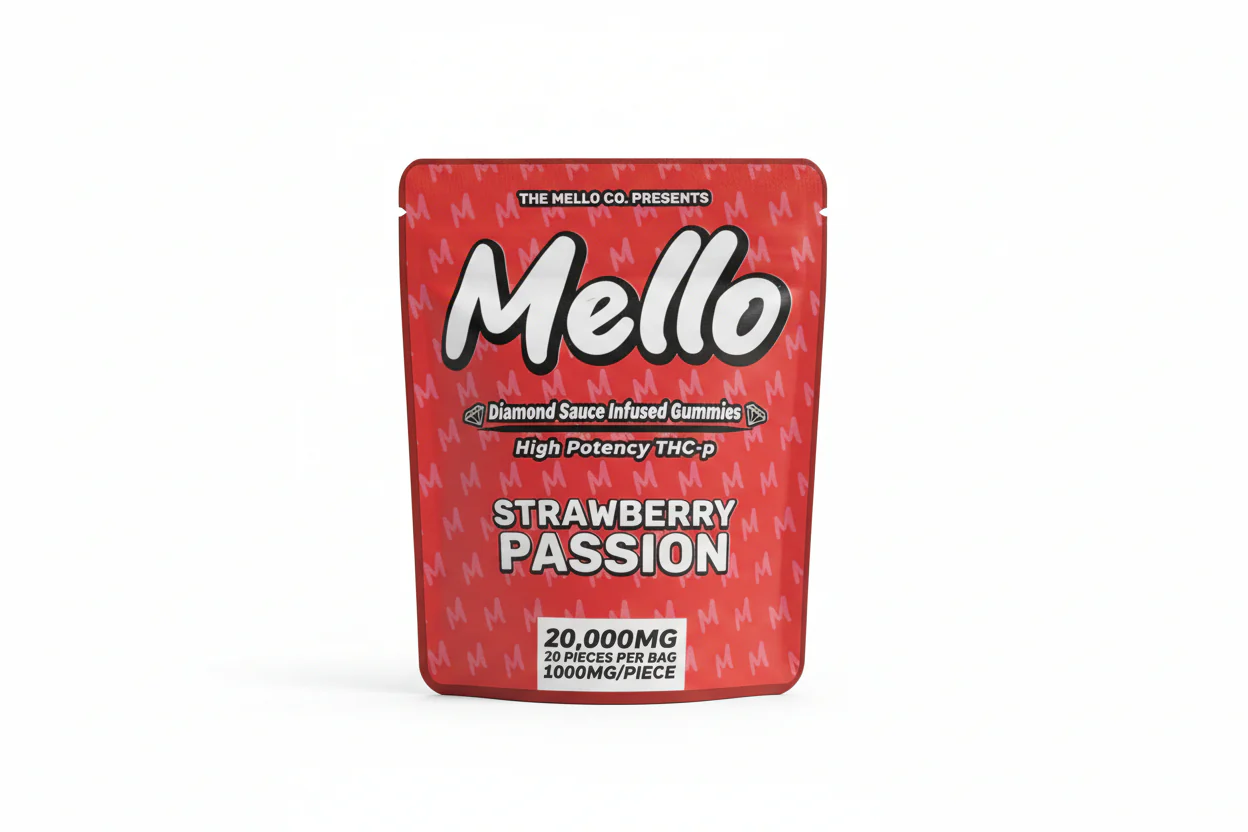 Mello Diamond Sauce Infused THCp Gummies 20000MG (20Ct)