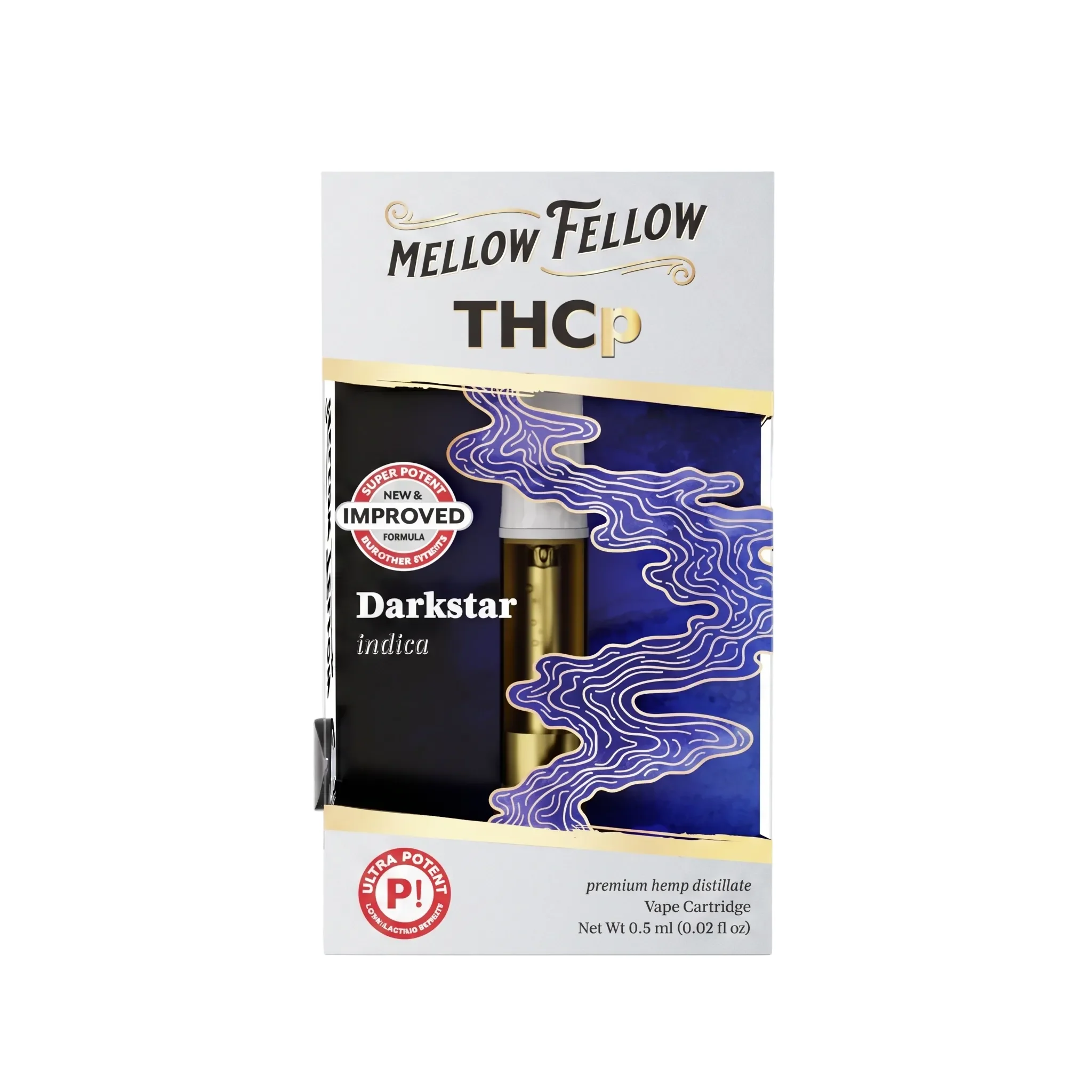 Mellow Fellow THCP Vape Cartridge 0.5ml - Image 3