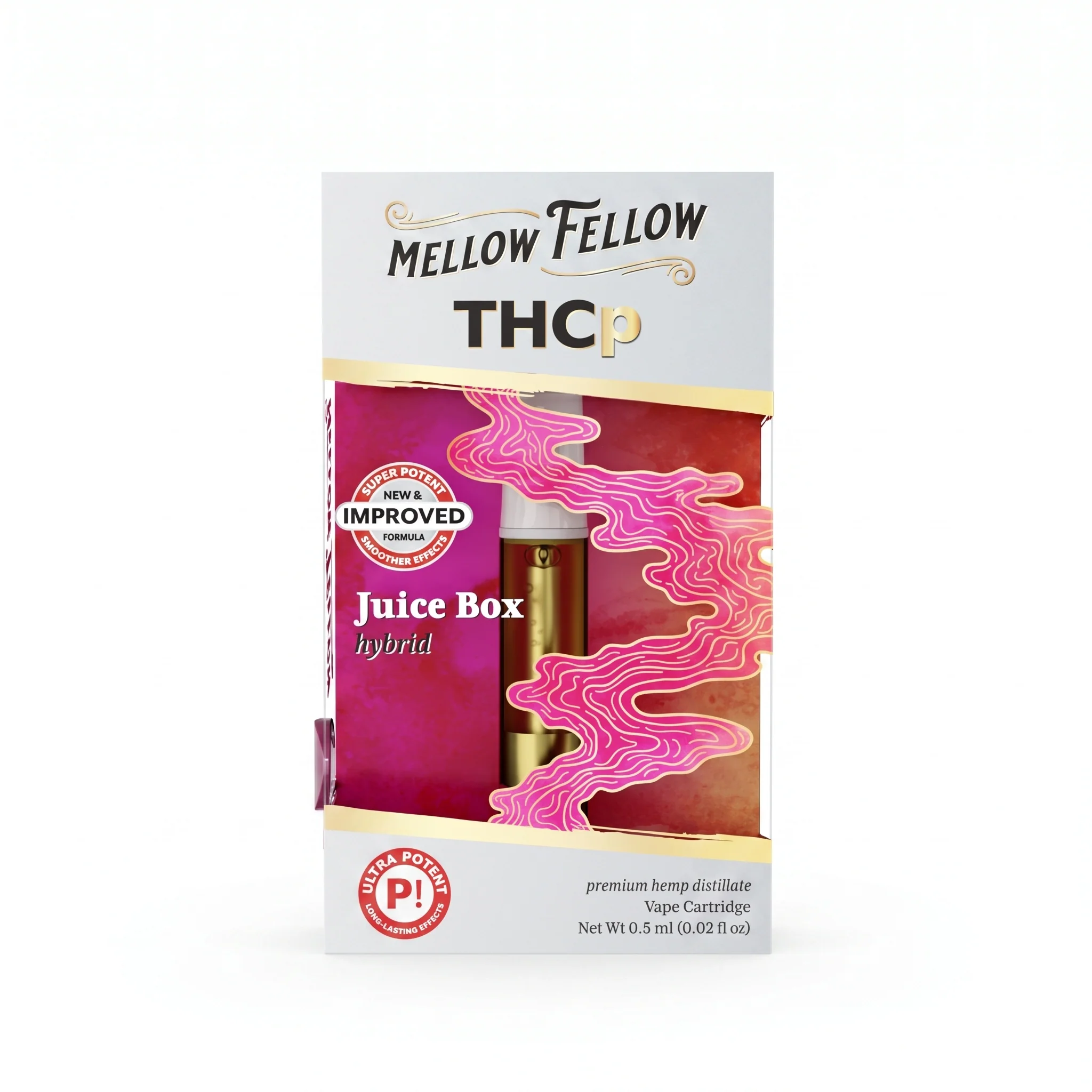 Mellow Fellow THCP Vape Cartridge 0.5ml - Image 4