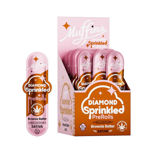 Muffins Diamond Sprinkled 1.25G Pre Rolls (1ct) - Image 3