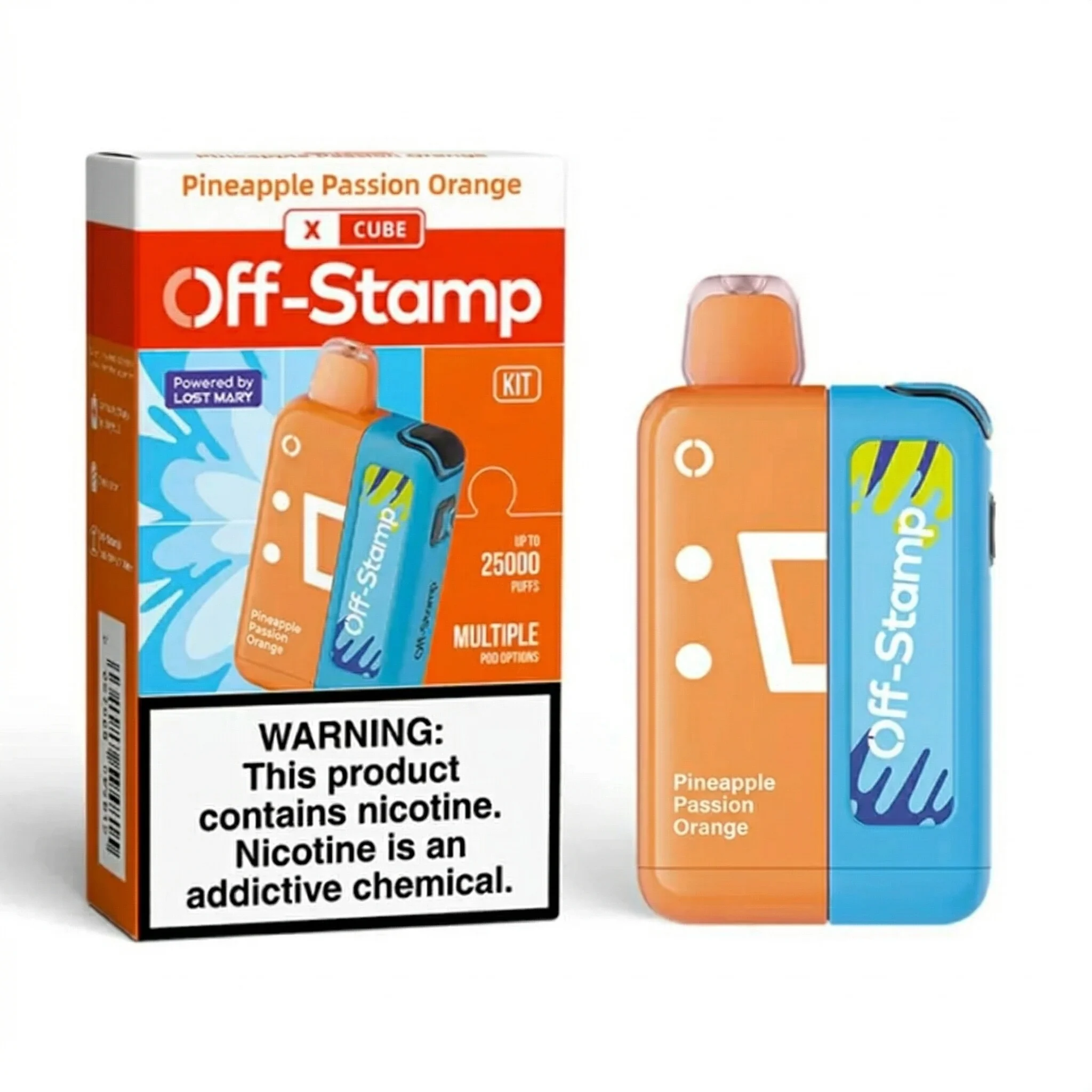 Off Stamp X-Cube 250000 Puff Disposable Vape Kit - Image 8
