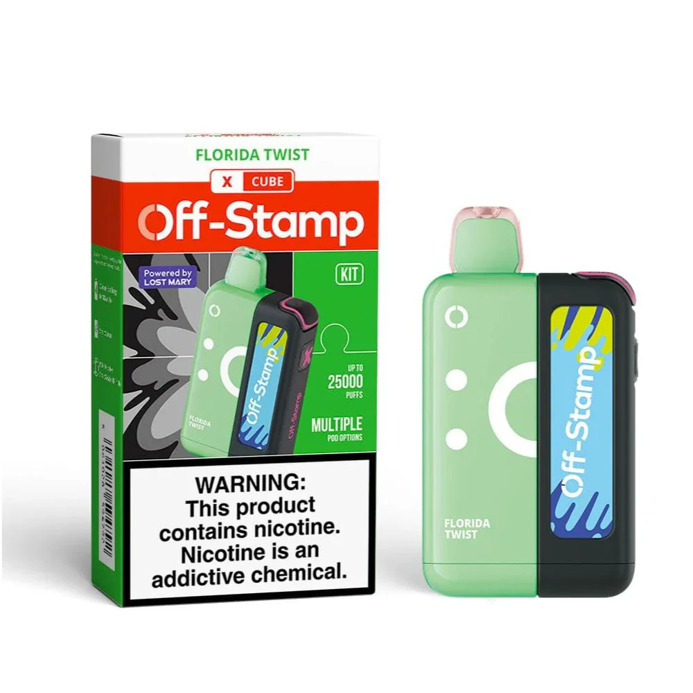 Off Stamp X-Cube 250000 Puff Disposable Vape Kit - Image 9