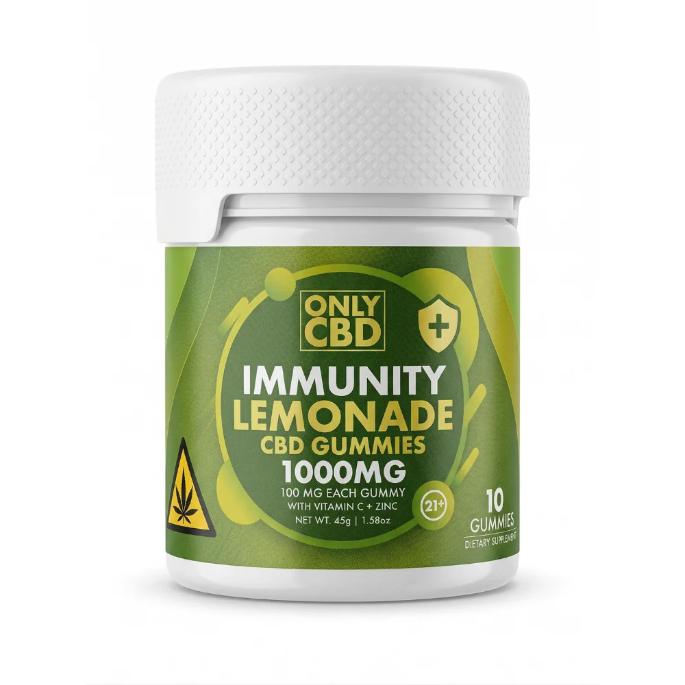 ONLY CBD Immunity Gummies 45g (10Ct) - Image 4
