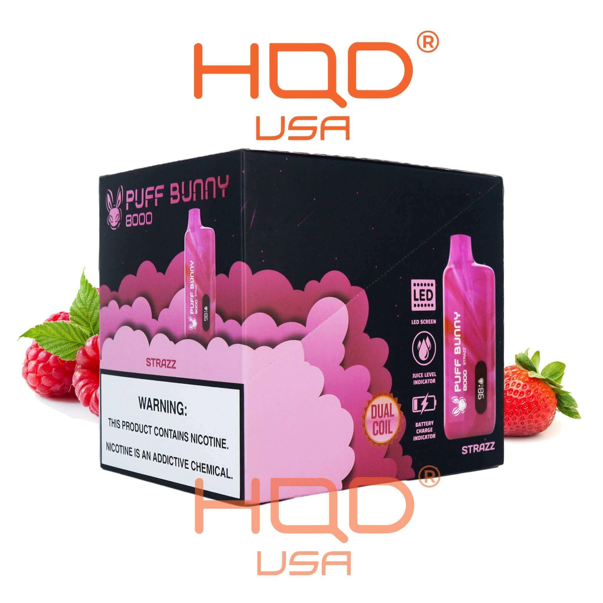 Puff Bunny 8000 Disposable Vape 10 Pck - Image 16