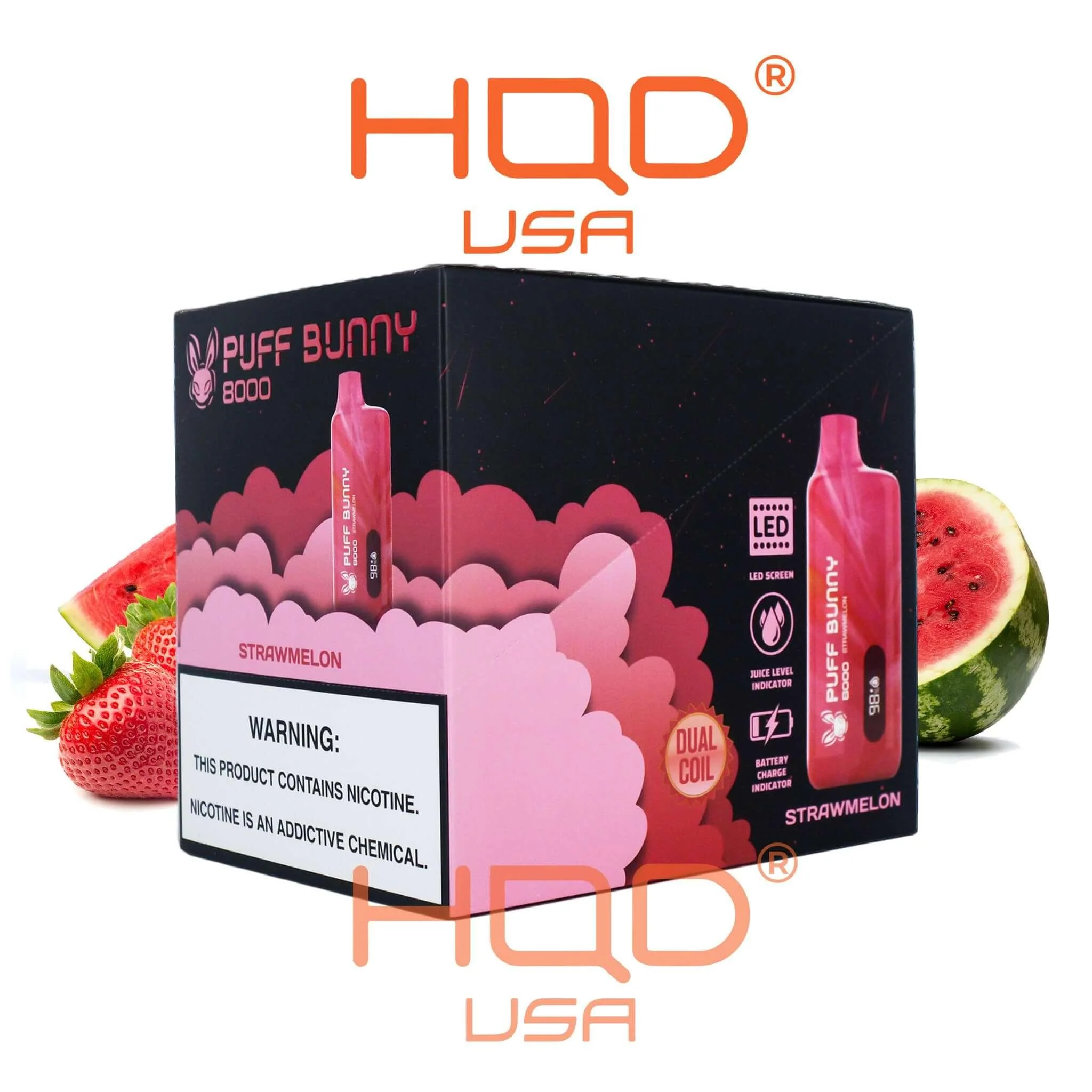Puff Bunny 8000 Disposable Vape 10 Pck - Image 4