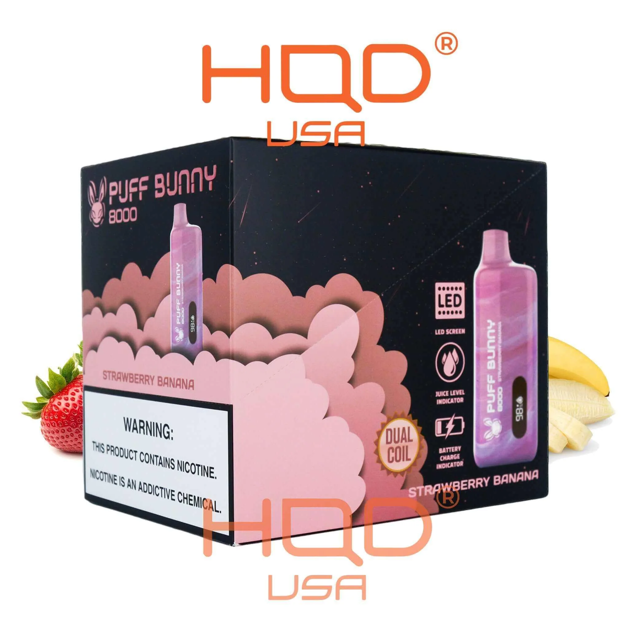 Puff Bunny 8000 Disposable Vape 10 Pck - Image 5