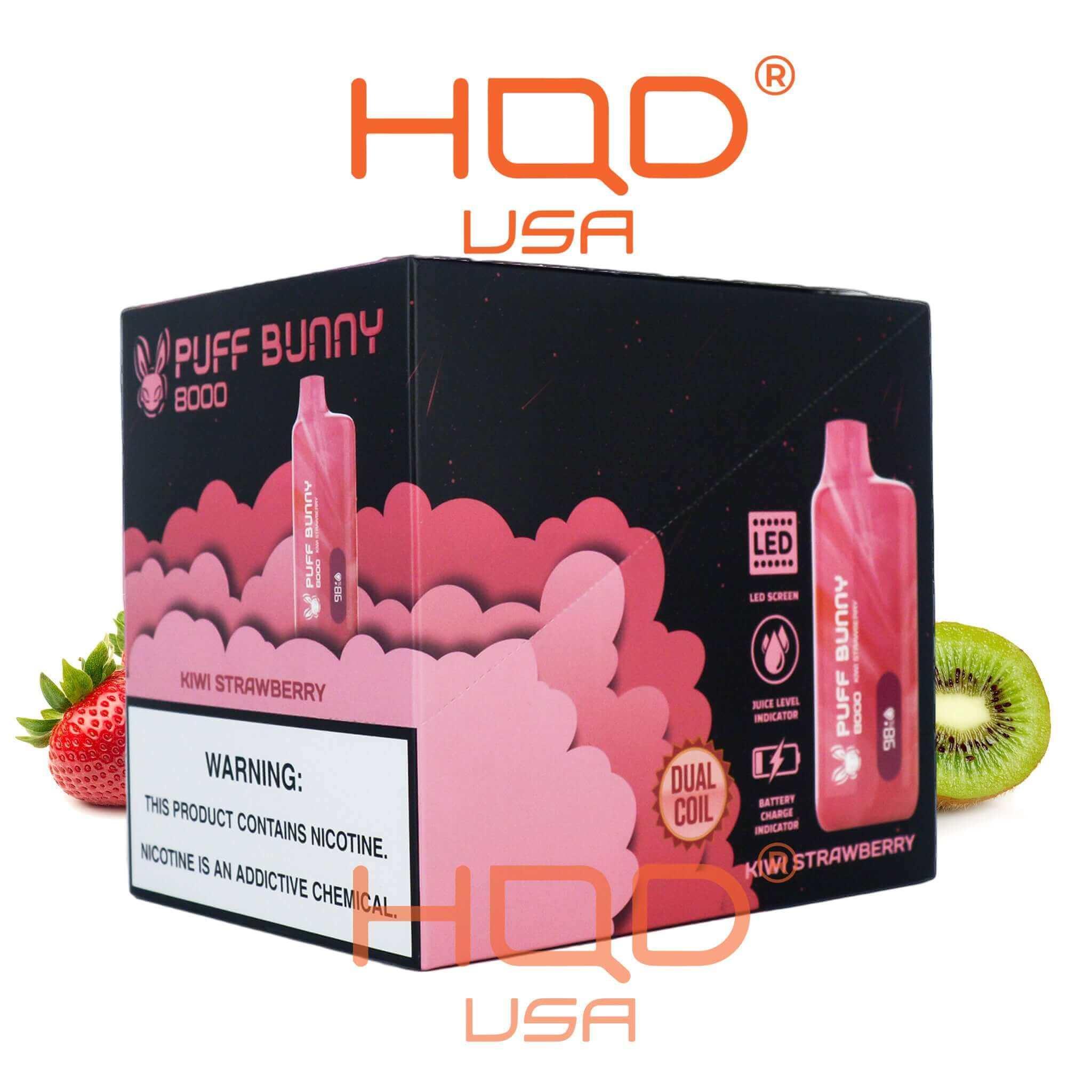 Puff Bunny 8000 Disposable Vape 10 Pck - Image 7