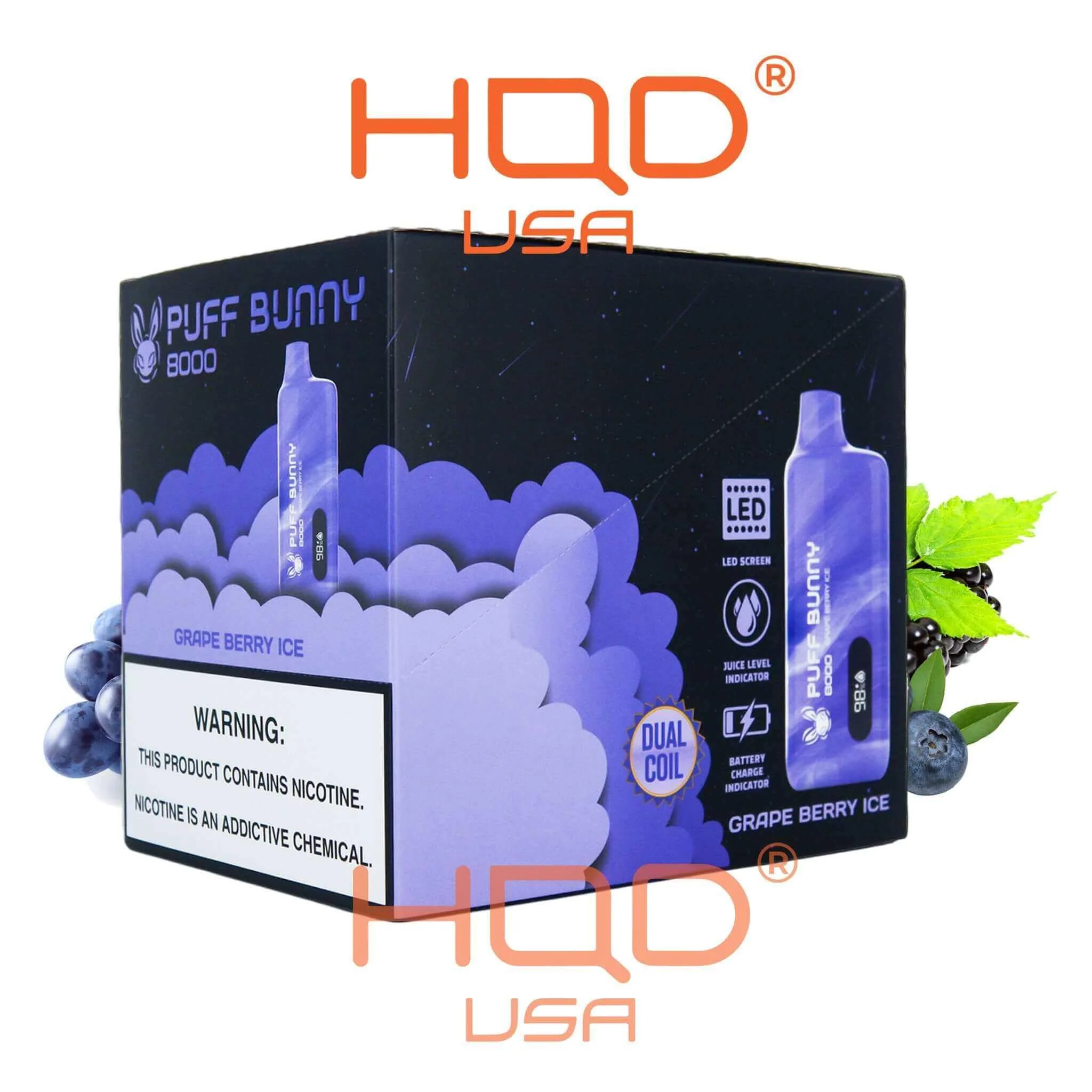 Puff Bunny 8000 Disposable Vape 10 Pck - Image 9