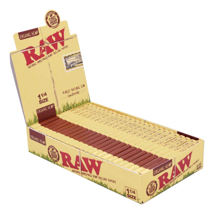 RAW Organic Hemp 1 1/4 Rolling Papers - Image 3