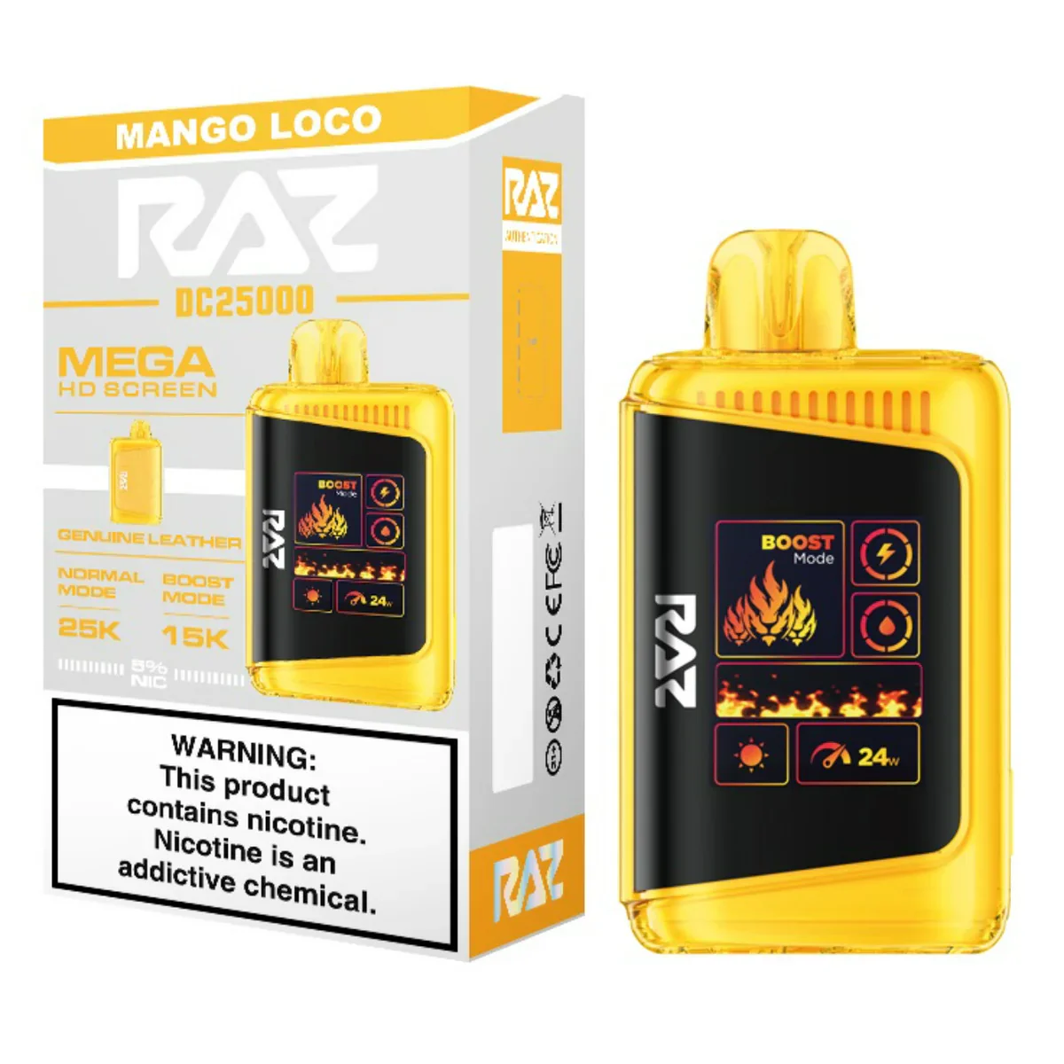 RAZ DC25000 Disposable Vape with Full Color Animation - Image 40
