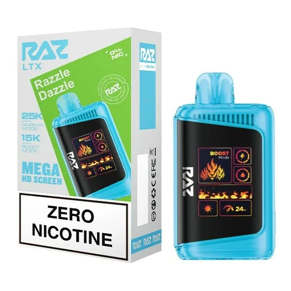 RAZ LTX 25K Zero Nicotine Disposable Vape - Image 4