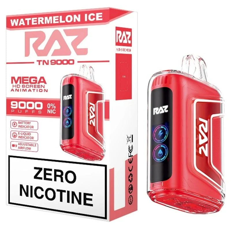 RAZ TN9000 0% Zero Nicotine Disposable Vape - Image 4