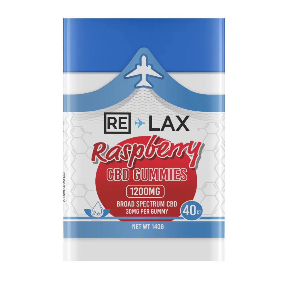 RE LAX Broad Spectrum CBD Gummies 1200MG (40Ct) - Image 4