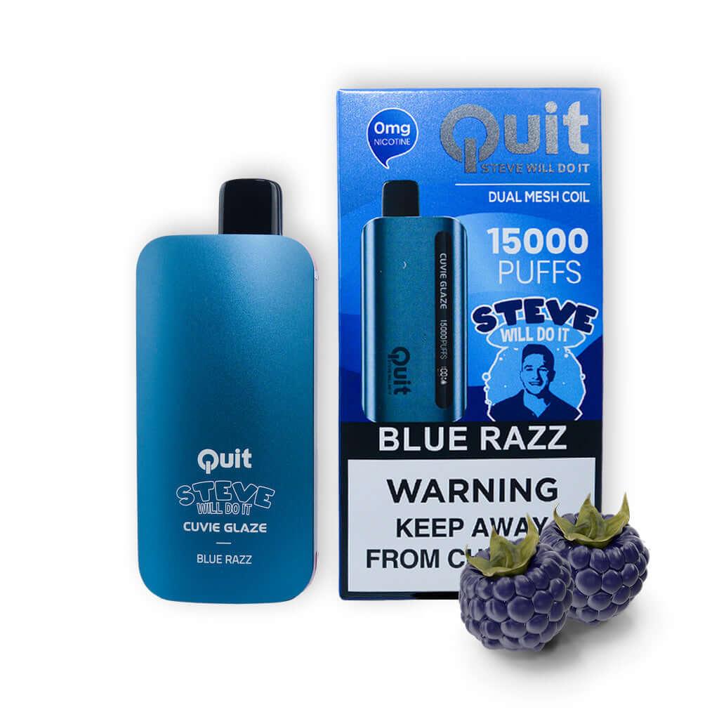 Quit,Steve Will Do It - Cuvie Glaze 0% 15000 Disposable Vape - Image 4