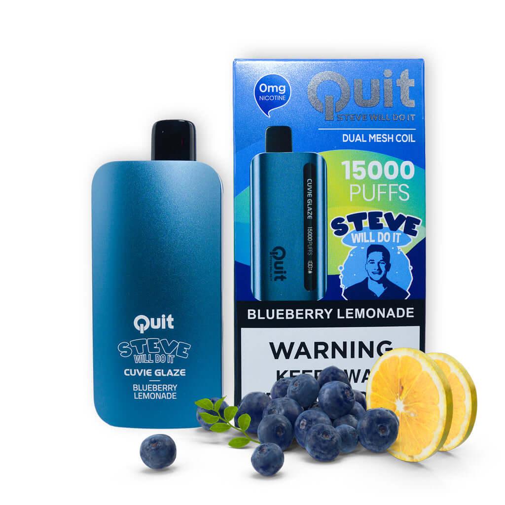 Quit,Steve Will Do It - Cuvie Glaze 0% 15000 Disposable Vape - Image 5