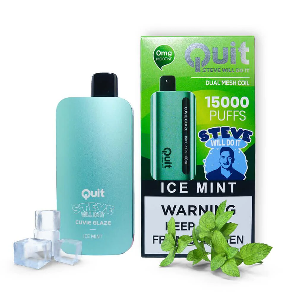 Quit,Steve Will Do It - Cuvie Glaze 0% 15000 Disposable Vape - Image 7