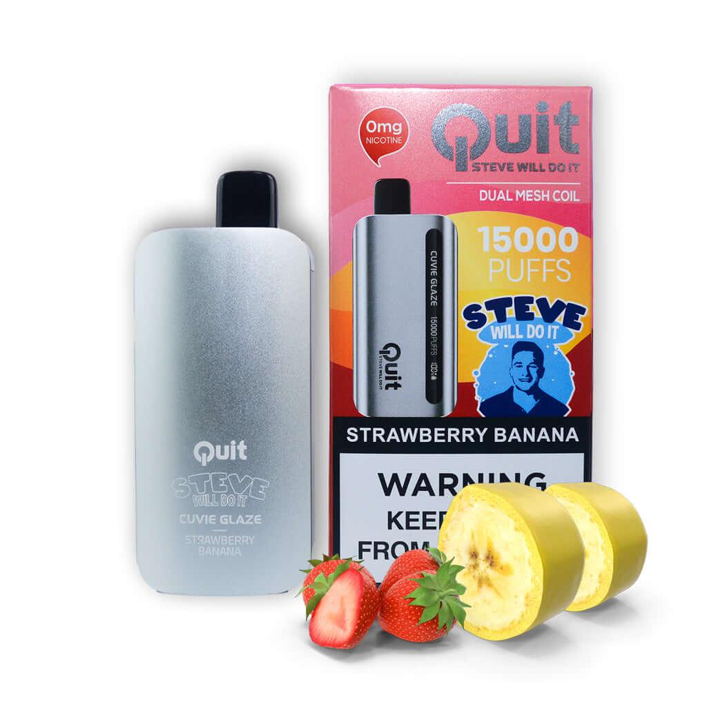 Quit,Steve Will Do It - Cuvie Glaze 0% 15000 Disposable Vape - Image 9