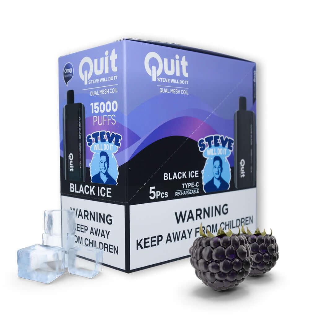 Quit, Steve Will Do It! Cuvie Glaze 0% 5 Pack