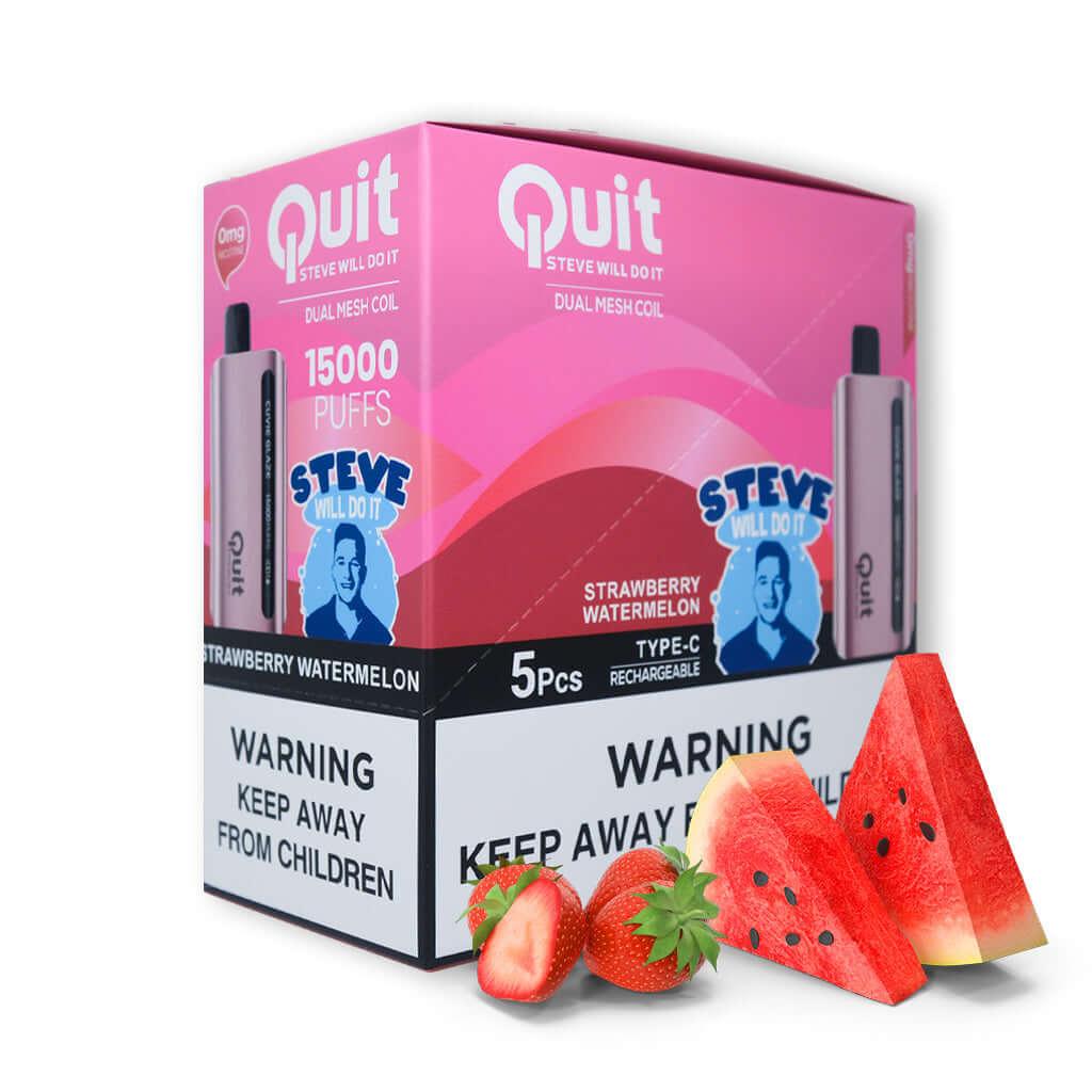 Quit, Steve Will Do It! Cuvie Glaze 0% 5 Pack - Image 10