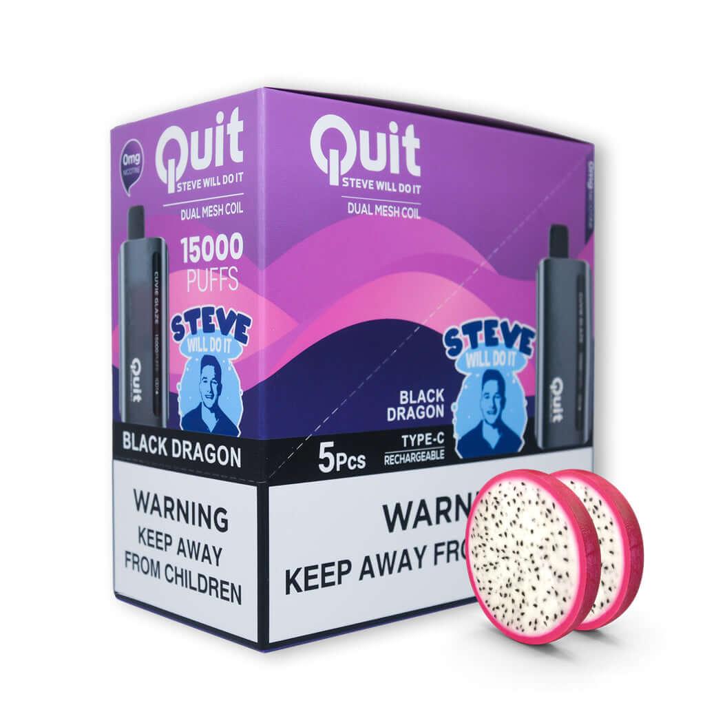 Quit, Steve Will Do It! Cuvie Glaze 0% 5 Pack - Image 2