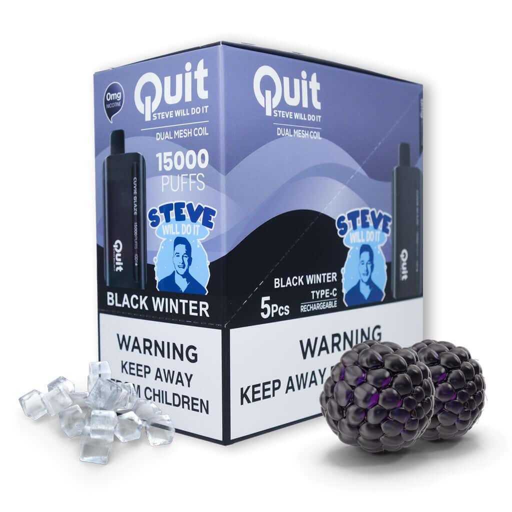Quit, Steve Will Do It! Cuvie Glaze 0% 5 Pack - Image 3