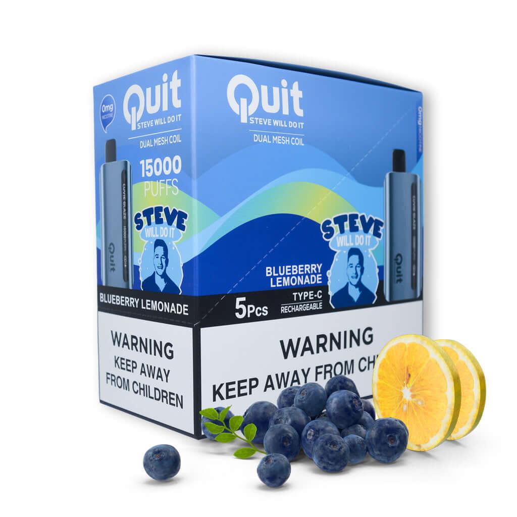 Quit, Steve Will Do It! Cuvie Glaze 0% 5 Pack - Image 5