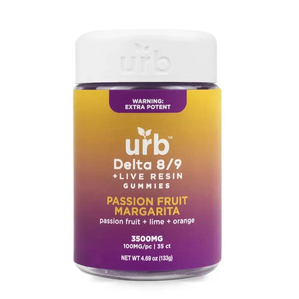 URB Delta 8/9 + Live Resin Gummies (3500MG) - Image 3