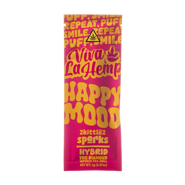 Viva La Hemp 2G THC Diamond Infused Pre rolls - Image 3