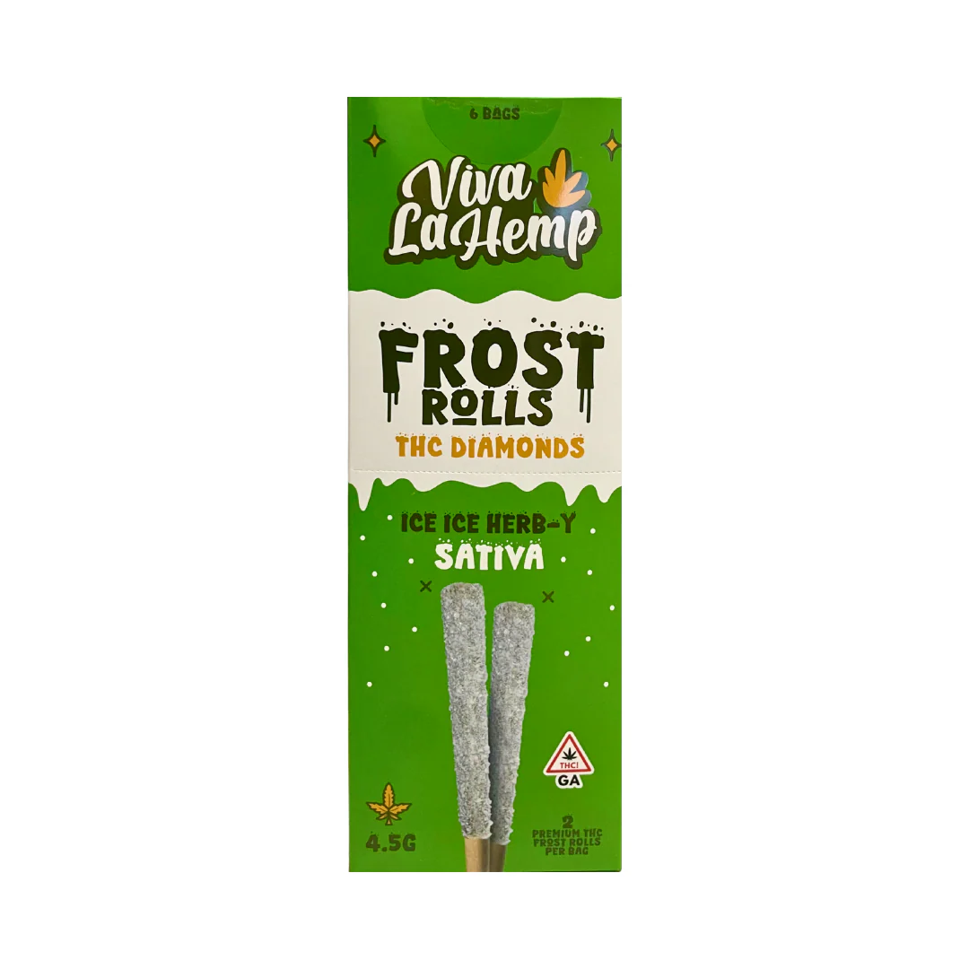 Viva La Hemp THCa Diamonds Frost Pre Rolls 4.5G (2ct) - Image 3