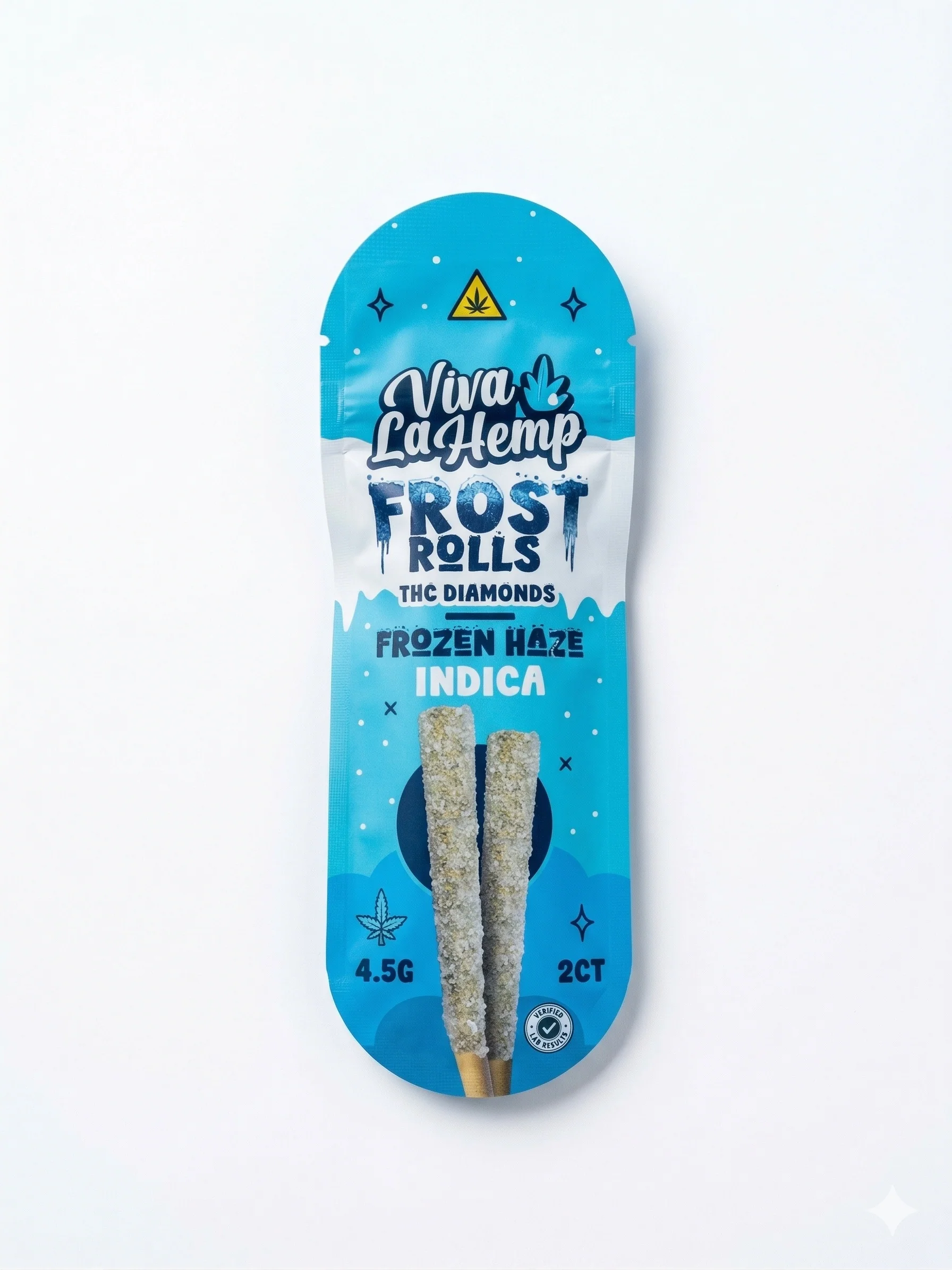 Viva La Hemp THCa Diamonds Frost Pre Rolls 4.5G (2ct) - Image 6